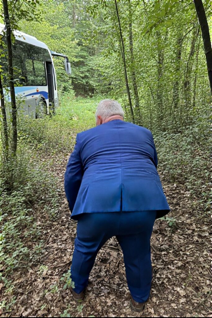 Old naked man, Nude bus driver, naked grandpa