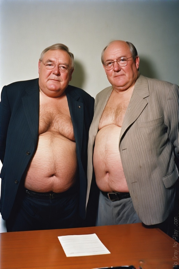 Old naked man, naked grandpa, nude old man