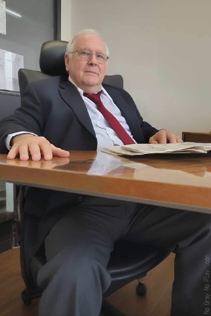 We share an office. He likes to talk, and I listen... I came in early one day, and saw him change... That image is carved deep into my memory. I cannot unsee what I saw that day...