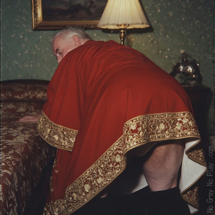 Come up to my chambers tonight… I can’t stop feeling how full you left me last night. I think I need another quiet blessing.